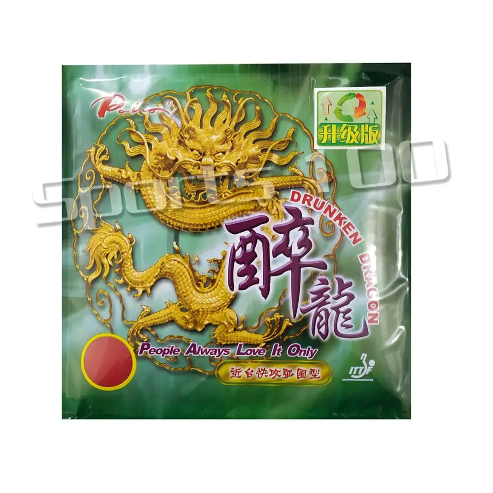 Palio Drunken Dragon Pips-в настольном теннисе пинг понг резиновый с губкой H40-42 2,2 мм