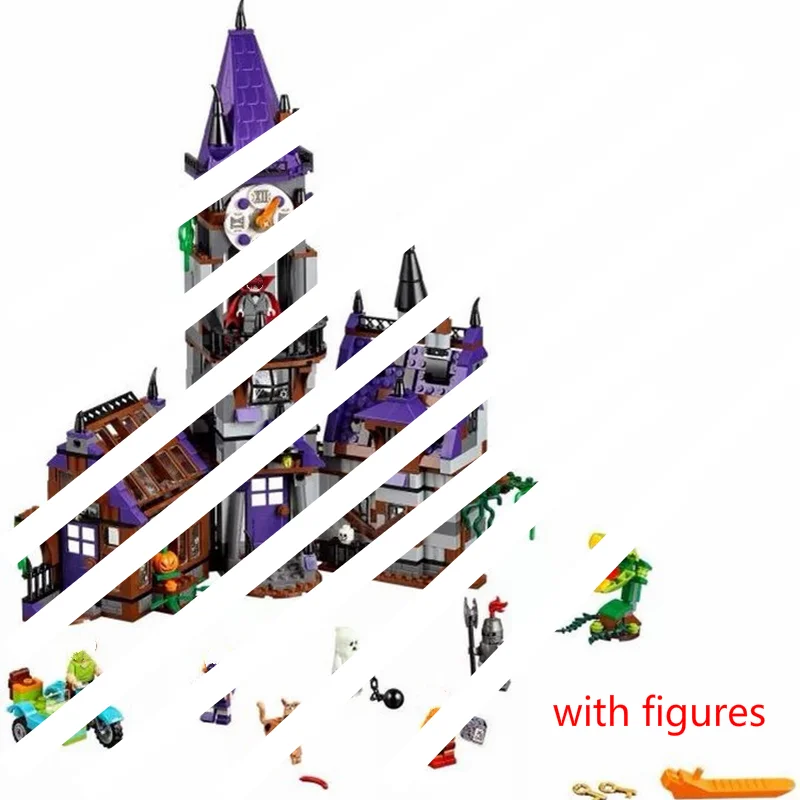 

Scooby Mystery Mansion Building Bricks Educational Toys for Children Compatible with Figures Model Toys Gift