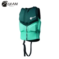 new adult professional swimming rafting neoprene life jacket outdoor buoyancy suit snorkeling survival equipment tight wear