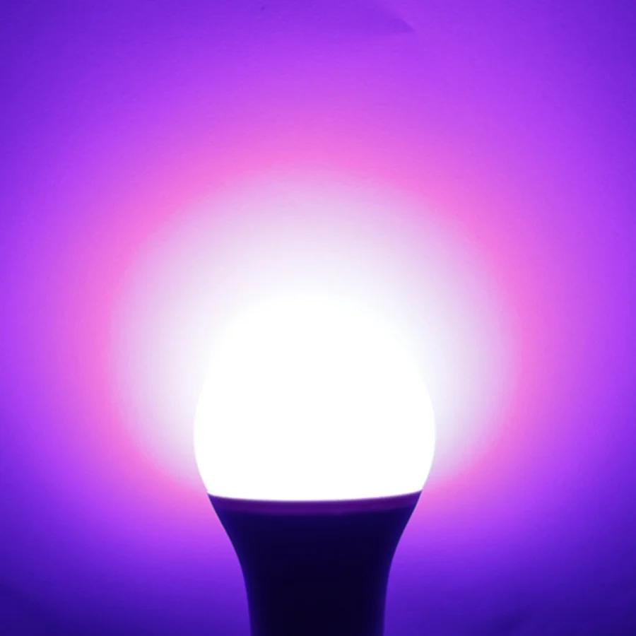 Светодиодная RGBW лампа светильник E27 B22 RGB светодиодный светильник 5W 10W 15W 85-265V 110V 220V+ ИК-пульт дистанционного управления Управление 16 Цвет изменить Рождество лампада