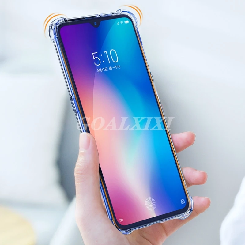 Прозрачный чехол из ТПУ для Xiaomi Mi CC9 CC9E прозрачный 6 6X8 9 мягкие чехлы телефонов |