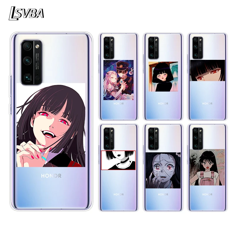 

Anime Teenage girl Silicone Cover For Honor 30 30i 10i 30S V30 V20 9N 9S 9A 9C 20S 20E 20 7C Lite Pro Phone Case