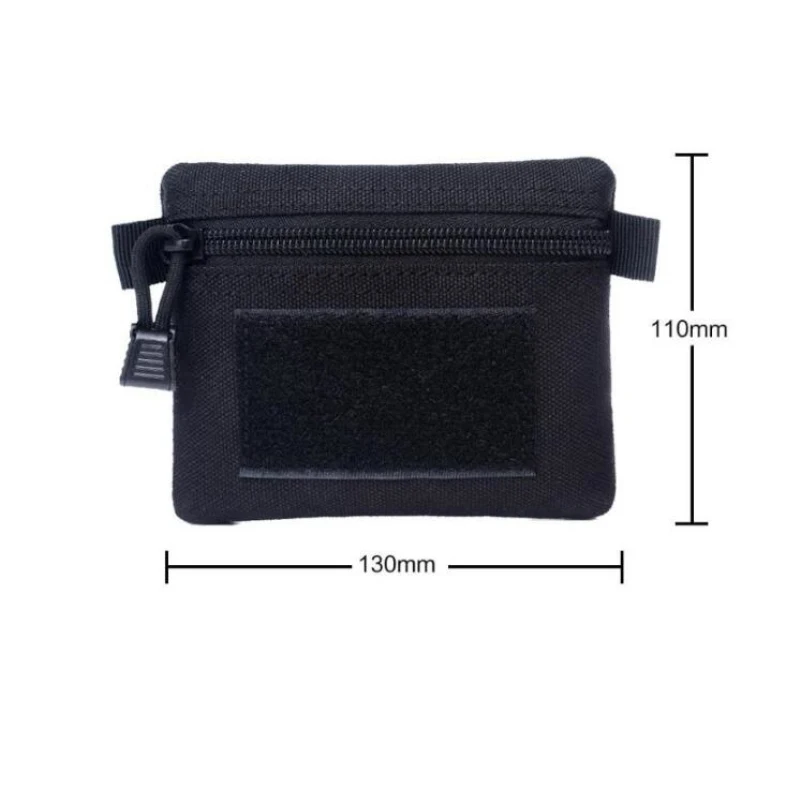 

Outdoor EDC Molle Pouch Wallet Waterproof Portable Travel Zipper Waist Bag For Camping Hiking Hunting Military EDC Pouch