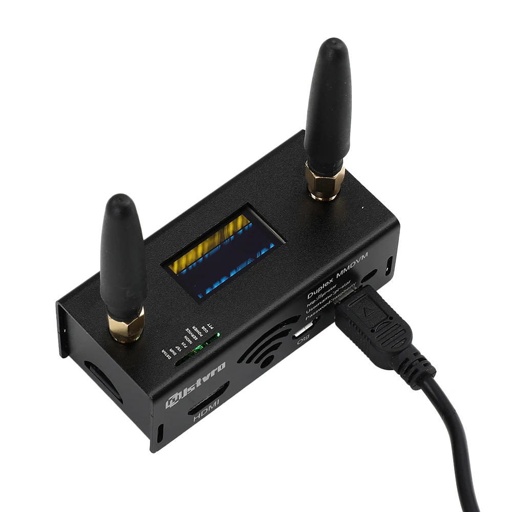 Дуплексная плата точки доступа MMDVM + OLED антенна чехол с поддержкой P25 DMR YSF Fr Raspberry Pi|