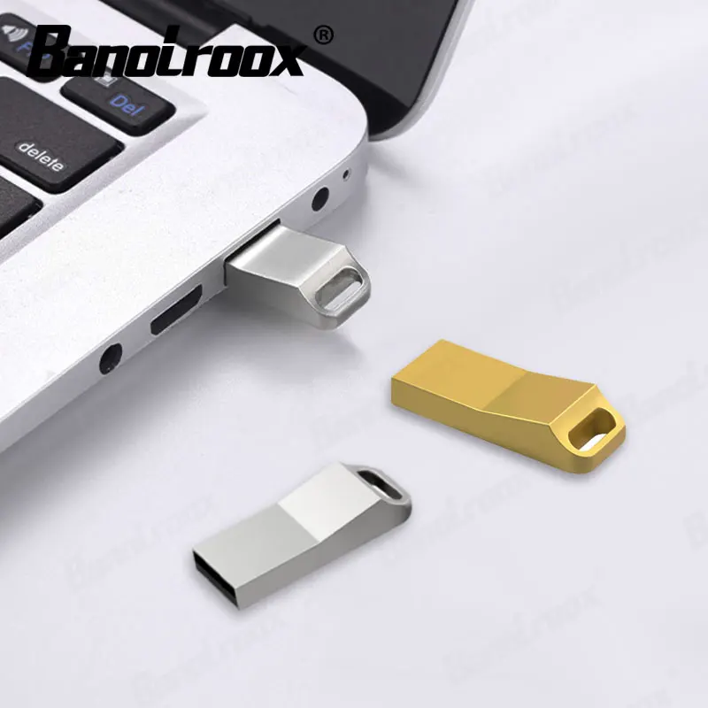 2pcs/lot Mini Metal USB Flash Drive 128GB 64GB 32GB Pen 16GB 8GB Pendrive Usb Stick Keychain Memory lowest price |