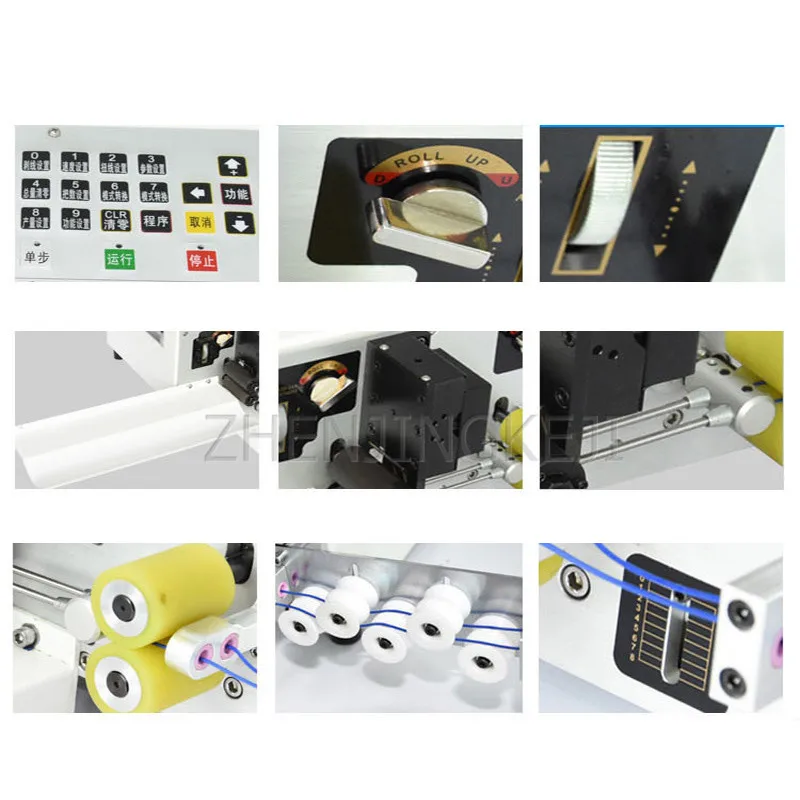 

220V Fully Automatic Stripping Machine Computer High Efficiency Peeling Twisted Wire Double Line Type Electronic Wire Universal