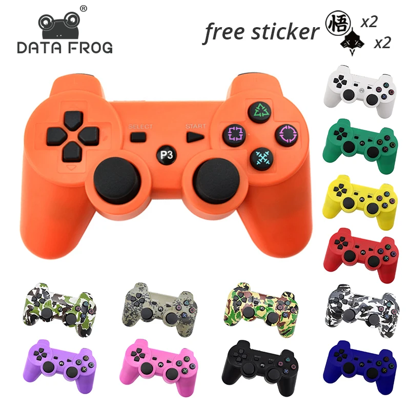 Данные лягушка для sony Playstation3 для PS3 контроллер беспроводной Bluetooth геймпад джойстик для Mando PS3/геймпады для ПК контроллер