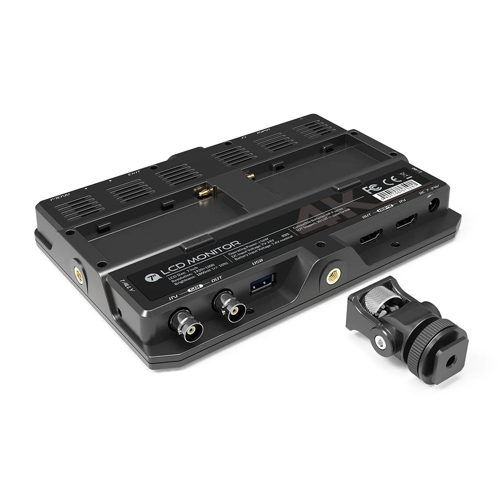 Монитор LILLIPUT H7S для камеры 7 дюймовый Ультраяркий 1800 нит SDI 4K HDMI|Мониторы| |