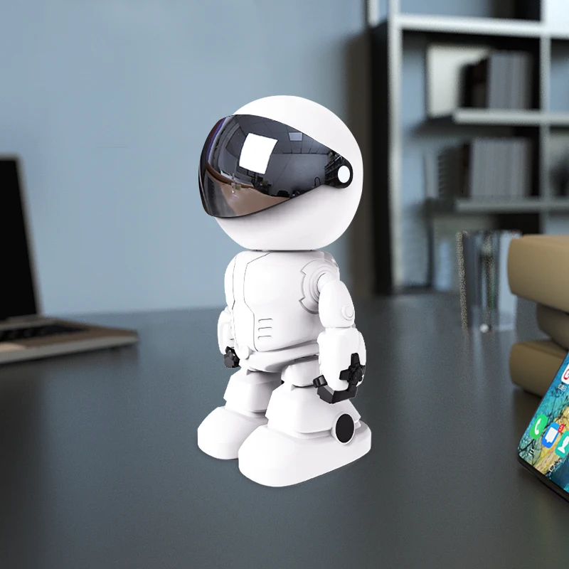 Робот IP камера видеонаблюдения 1080P 2 Мп 360 ° Wi Fi|Камеры видеонаблюдения| |