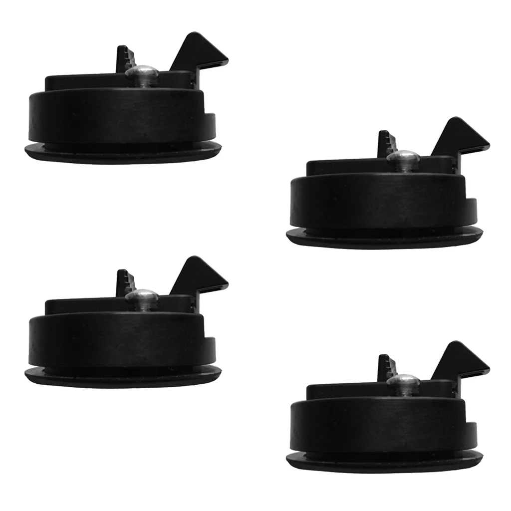 

4pcs 2'' Slam Latches Hatch Pull 1/4'' Door Lock Flush Deck For Marine Boat