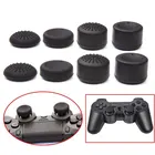 Для PS4 контроллер Игровые приставки 4 резиновый силиконовый чехол-бампер с Кепки джойстик Стик Pretect крышка чехол кожи джойстик кожух накладка 8 шт.компл.