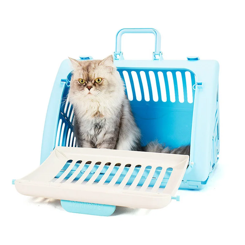 HIPET Cat Чехол для переноски коробка для домашних животных кошка переносная клетка для путешествий портативный дышащий маленькая собачья сумка кошка котенок несущая упаковка