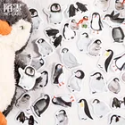 46 шт.компл. Kawaii Ежедневная жизнь пингвинов бумажные стикеры s Скрапбукинг Diy фотостикеры милые декоративные принадлежности