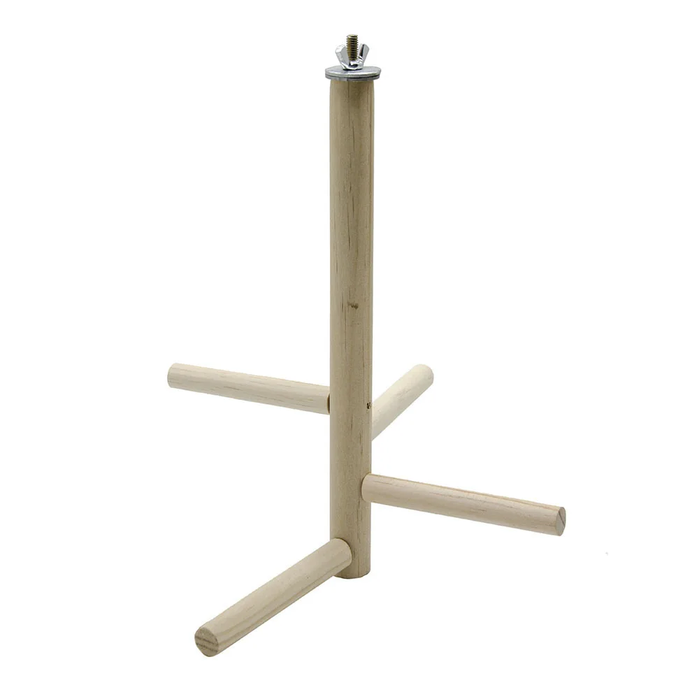 Птичий стенд окунь скалолазание Дерево Игрушка птичья клетка Декор деревянная