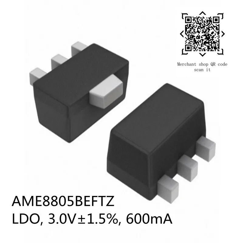 [10 шт.] 100% Новинка Оригинал: AME8805AEFTZ AME8805BEFTZ AME8805FEFTZ A8805 LDO ± 1.5% 600 мА SOT89 3|lot lot| |