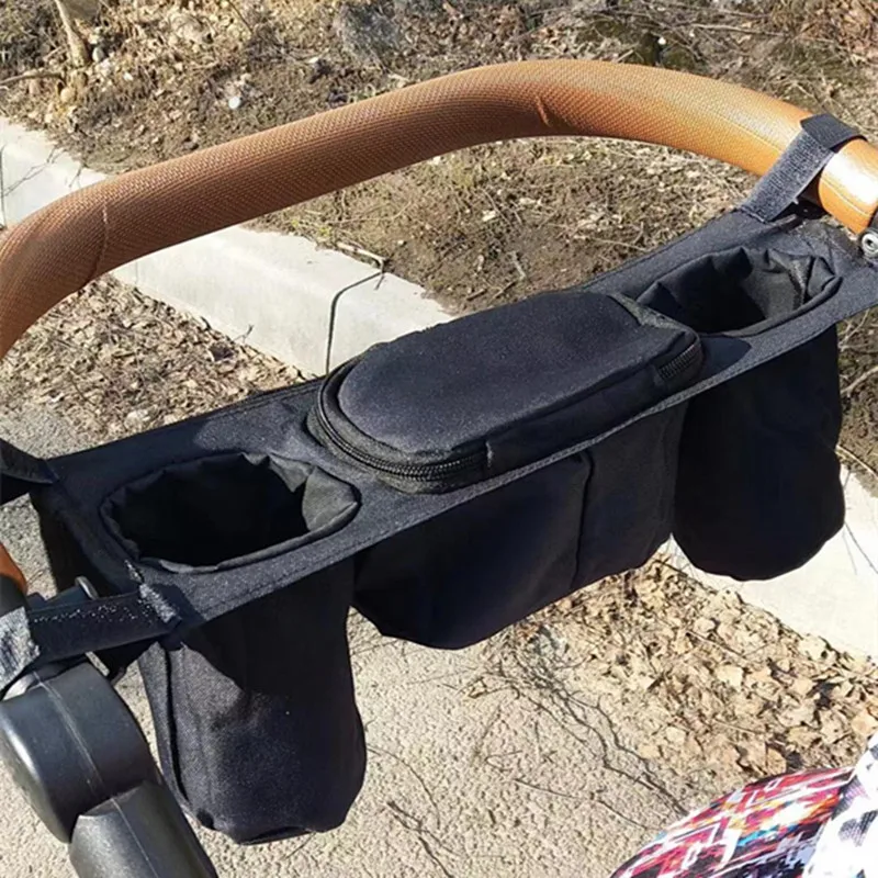 

Baby Stroller Safe Console Tray Pram Hanging Bag