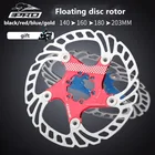 1 шт. Велосипедный тормозной ротор 140 160 180 203 мм, плавающий тормозной ротор для горного велосипеда DH, 6 дюймов, утолщенный сверхсветильник диск