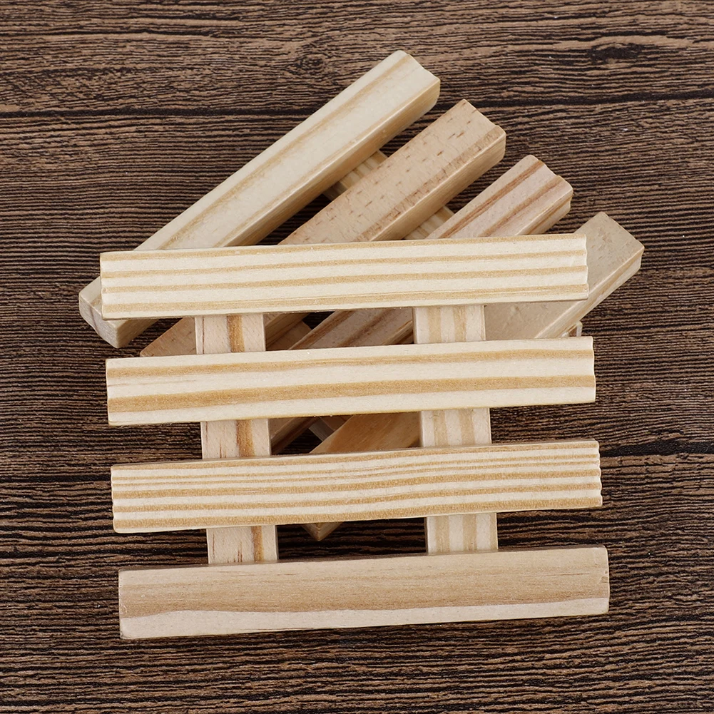 

2 шт. нескользящее мыло деревянная мыльница портативная бамбуковая деревянная стойка для хранения Чехол для душа держатель Контейнер Короб...