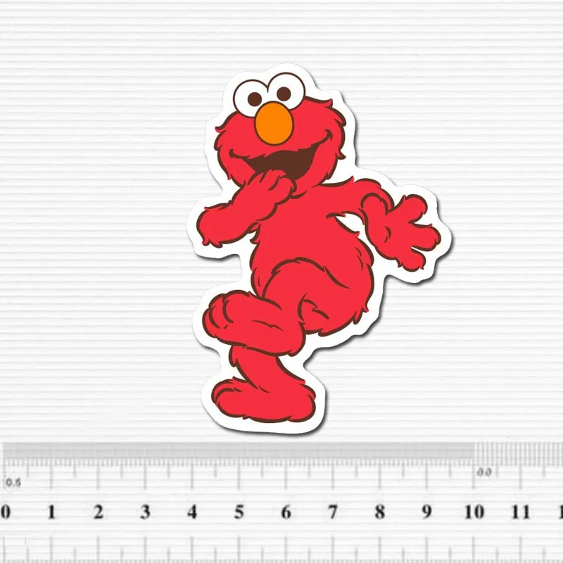 Мультяшные наклейки Улица Сезам s для детей скейтборд ноутбук чемодан