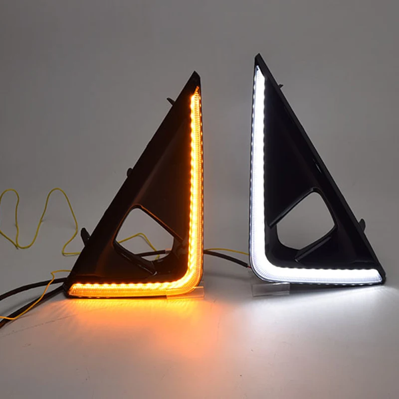 

Daytime Running Lights Daylight Fog Lamp LED DRL with Turn Signal for Toyota Alphard 2018 2019