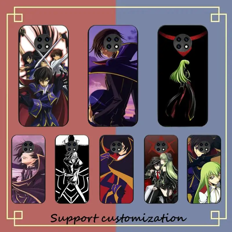 

Anime Julius Kingsley Code Geass Phone Case For Xiaomi Redmi Note 8A 7 5 Note 8pro 8T 9Pro Coque for note 6pro