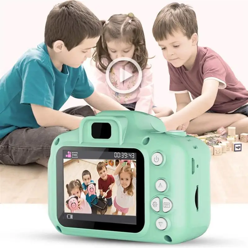 

600mAh Kids Camera FULL HD 1920*1080 Mini Educational Toys Digital Video Camera Selfie Camera for Girls and Boys Birthday Gift