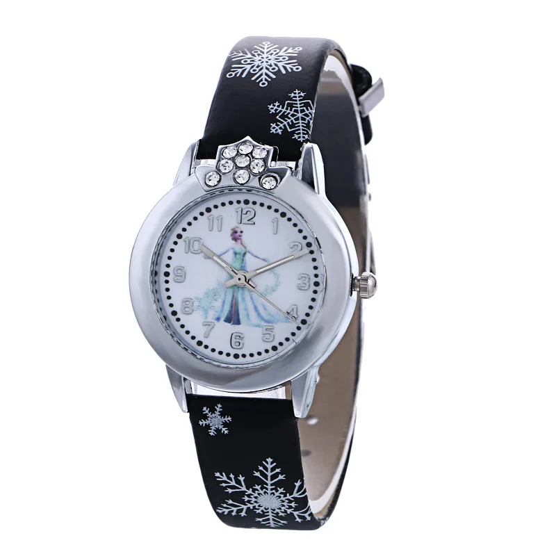 Высокое качество Детские часы имитация кожаный ремешок мультфильм дети кварцевые наручные часы для девочек мальчиков студентов часы подарок на день рождения