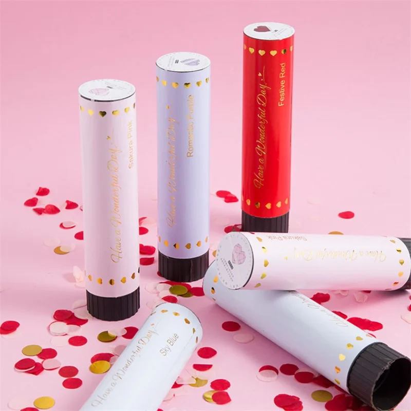 

Metal Rose Gold Confetti Party Handheld Gender Reveal Birthday Celebration confetti birthday decoration confetti