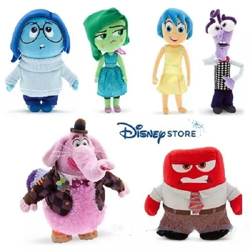 Disney Movie Inside Out Cartoon Joy Anger Sadness BingBong Disgust And Fear Plush Toy Doll Kids Gift
Disney Movie Inside Out Cartoon Joy Anger Sadness BingBong Disgust And Fear Plush Toy Doll Kids Gift