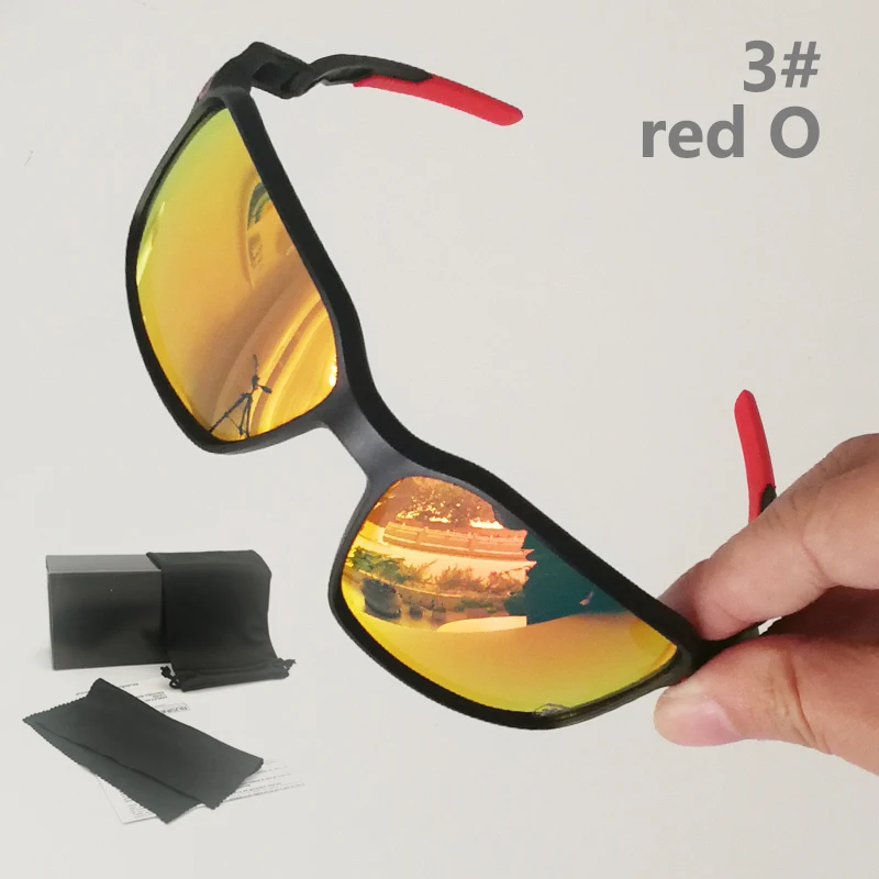 9429-red Holbrooks o брендовые новые Квадратные Солнцезащитные очки мужские Поляризованные Солнцезащитные очки Ретро винтажные очки женские модные UV400 очки для вождения TR90 - Цвет линз: 9429-red
