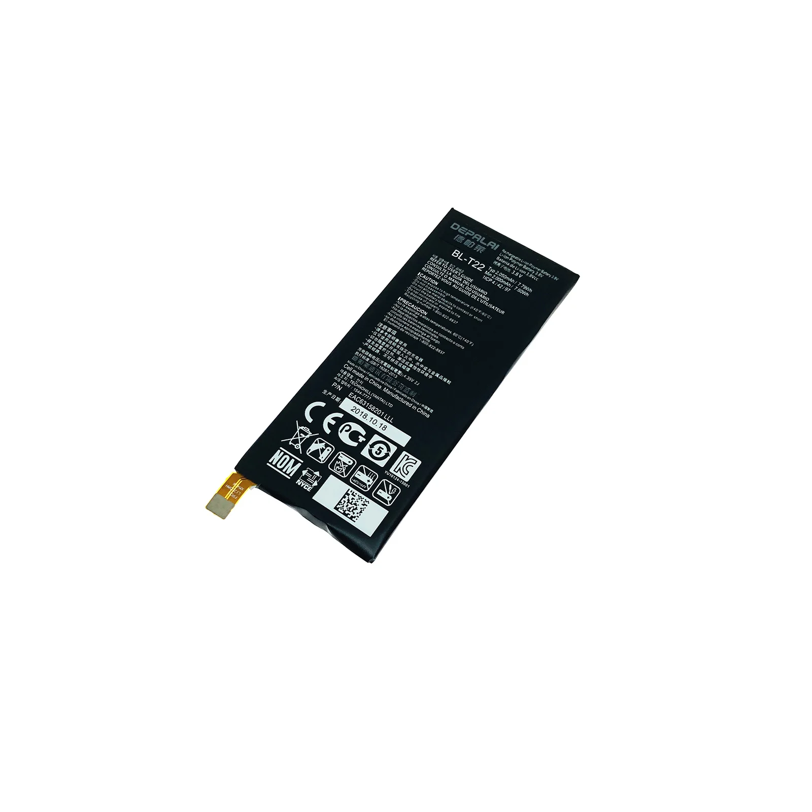 BL T22 2050mAh замена батареи телефона для LG Zero F620 F620L H650E H650K лучшие