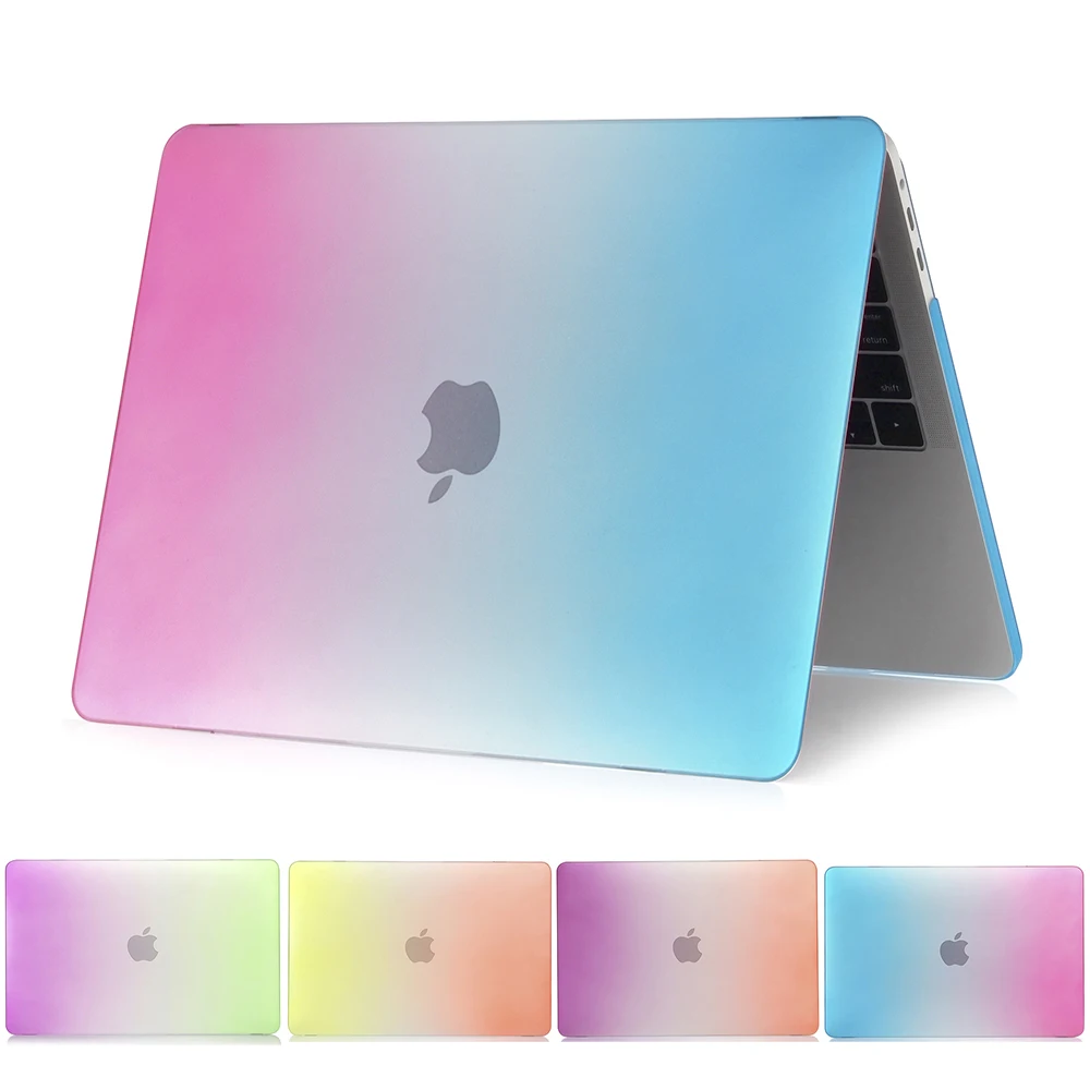 Ноутбук новый Радужный цвет для Apple MacBook Air Pro Retina 11 12 13 15 mac book Pro13.3 4 Touch ID Air13 A1932