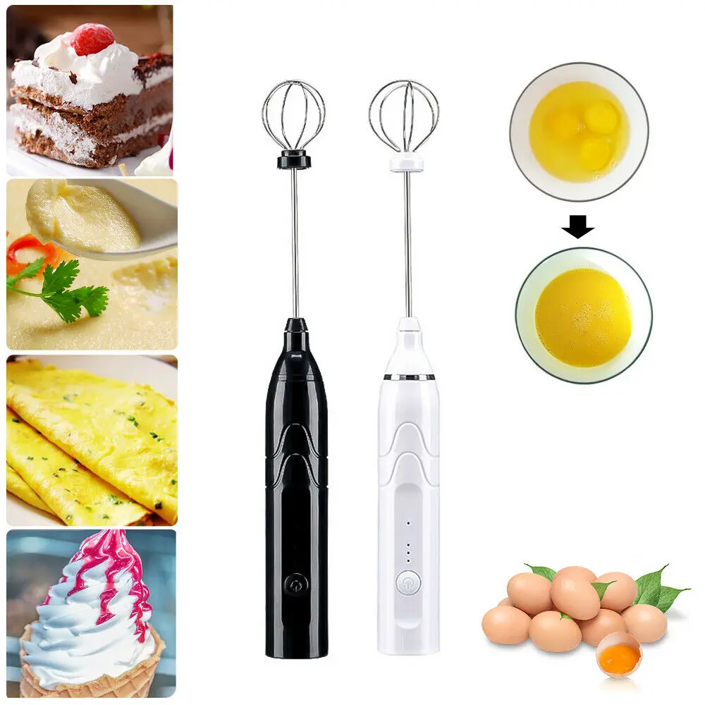 2in1 Электрический миксер приспособление для взбивания яиц наполняемое кремом