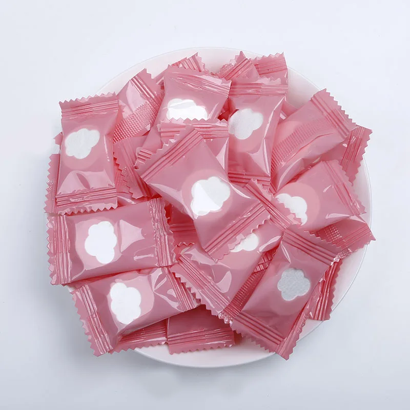 Новый 30 шт. влажные салфетки мини лицевые ткани Портативный сжатое хлопковое