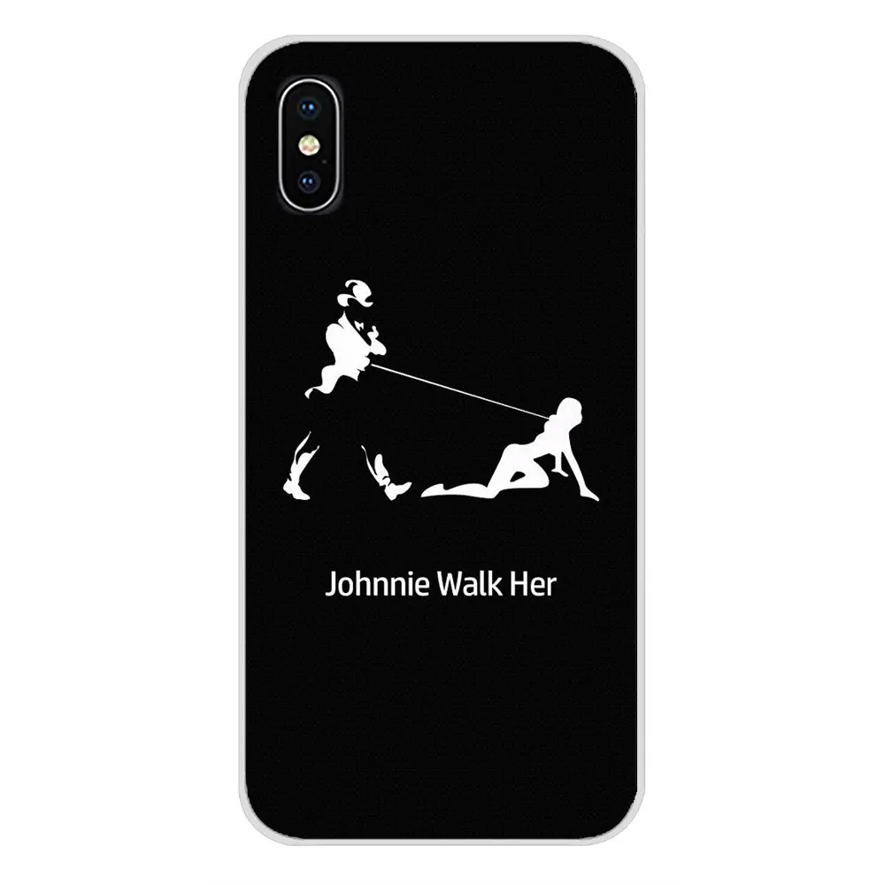 Classic Whiskey Johnnie Walker For Sony Xperia Z Z1 Z2 Z3 Z5 compact M2 M4 M5 E3 T3 XA Huawei Mate 7 8 Y3II Silicone Shell Cases | Мобильные