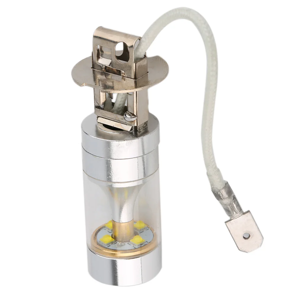 

H3/T25/H10 30W for LED Super Bright Pure White 6000K Fog Tail Head Lamp Bulbs Auto Driving Running Light Car Headlight