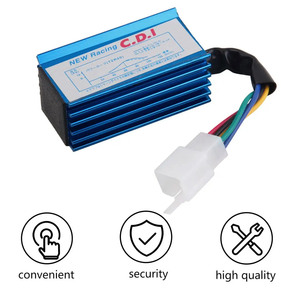Производительность гоночный пластик и металл CDI 5 Pin 50 70 90 110 125cc для питбайка XR50 CRF50