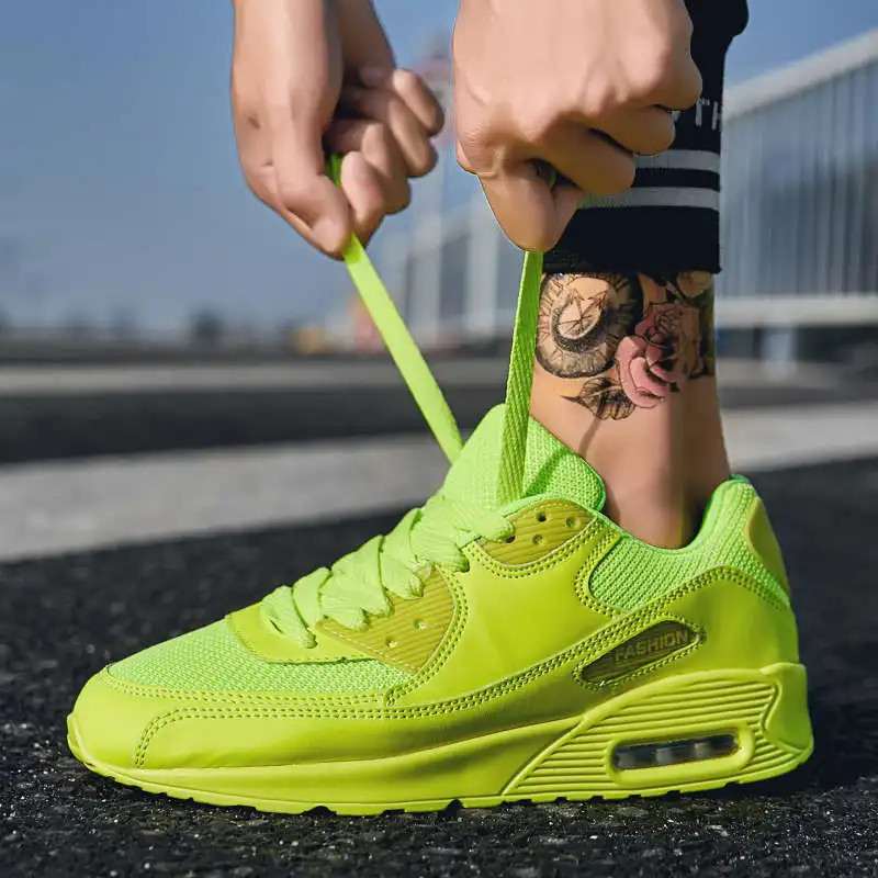 

Кроссовки мужские спортивные, модная обувь для бега, популярный стиль, амортизационные, Размеры 35-49