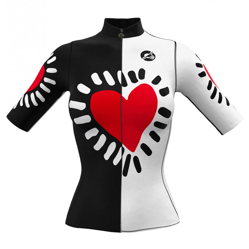 

Rosti Cycling Jersey Shirts Women Aero Road Bike Wear Summer Breathable Bicycle Clothes Short Sleeve Bike Dress Maillot Ciclismo
