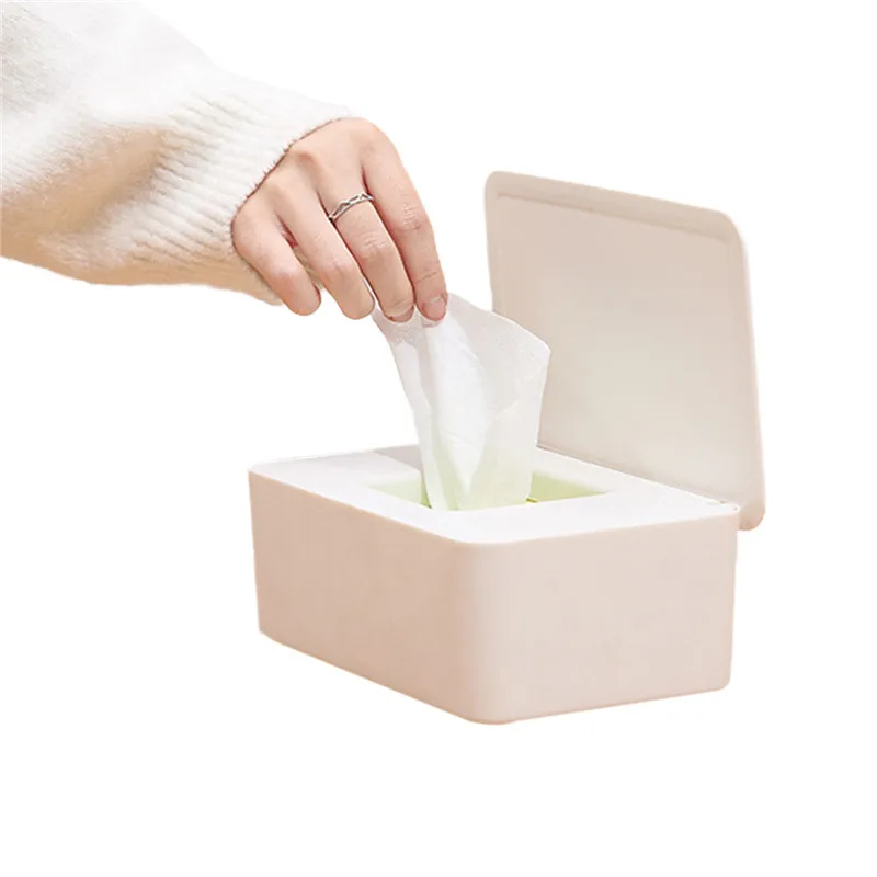 

2021 New Solid Useful Tissue Box Napkin Paper Cover Car Decoration for Home with Cover