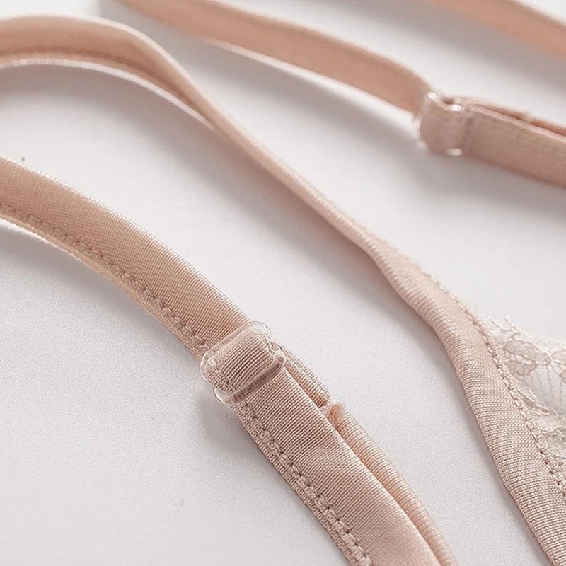 Женское нижнее белье из натурального шелка 50% с открытой спиной цвет белый