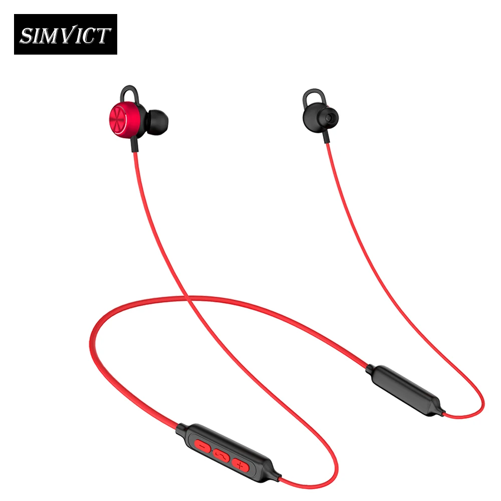 Simvict Bluetooth наушники Беспроводная Гарнитура 3D стерео наушники Handsfree наушники с микрофоном для спортивных игр