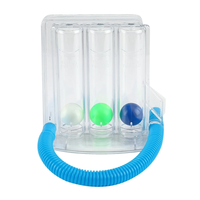 

NEW-3-Ball Instrument Breath Training Student Vital Capacity Training Body Measuring Lung Function Exercise Device