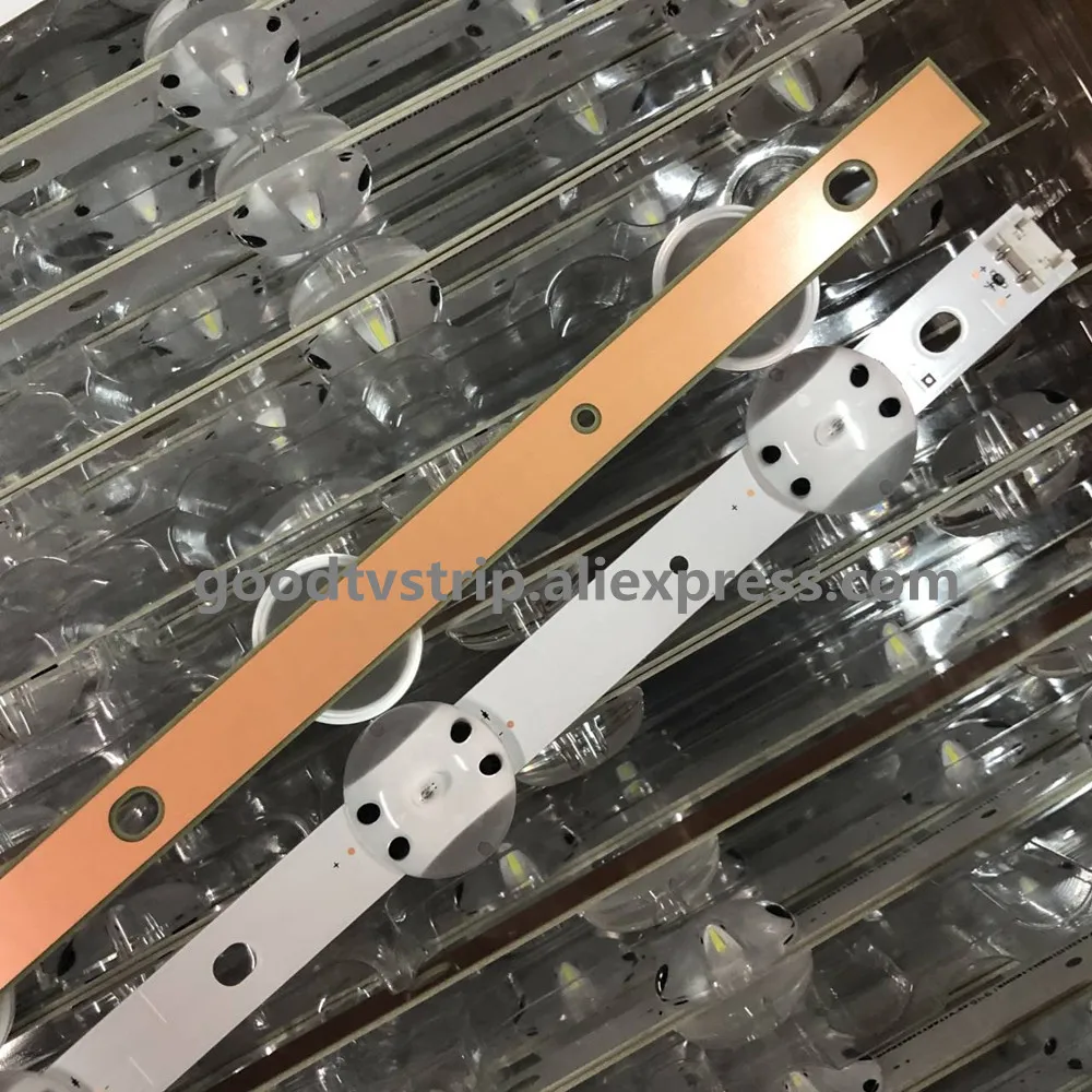 Новинка из 2 предметов 10 светодиодный Светодиодный подсветка полосы для LG 43UJ670V