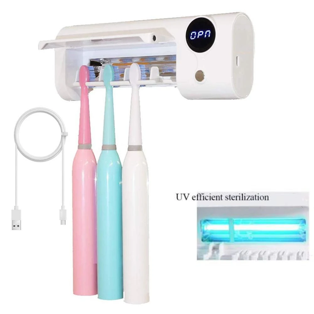 USB Зарядное устройство УФ стерилизатор зубных щеток настенная подставка для
