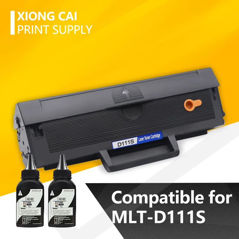 1 шт. Черный тонер картридж для hp MLT D111S 111s d111 совместимый Samsung M2020 M2020W M2021 M2022 M2022W M2070