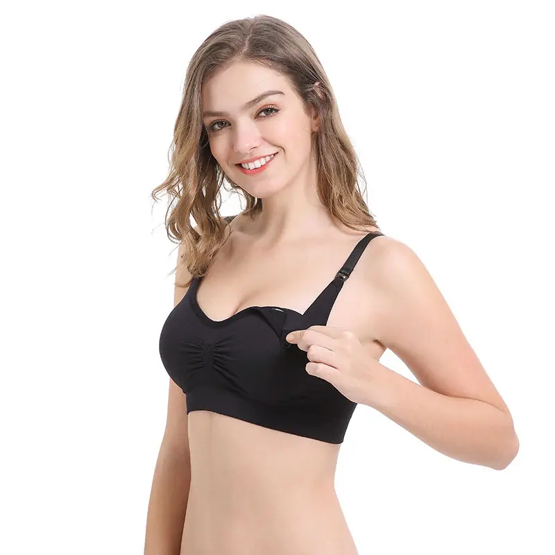 Новый бюстгальтер для грудного вскармливания без косточек Одежда беременных