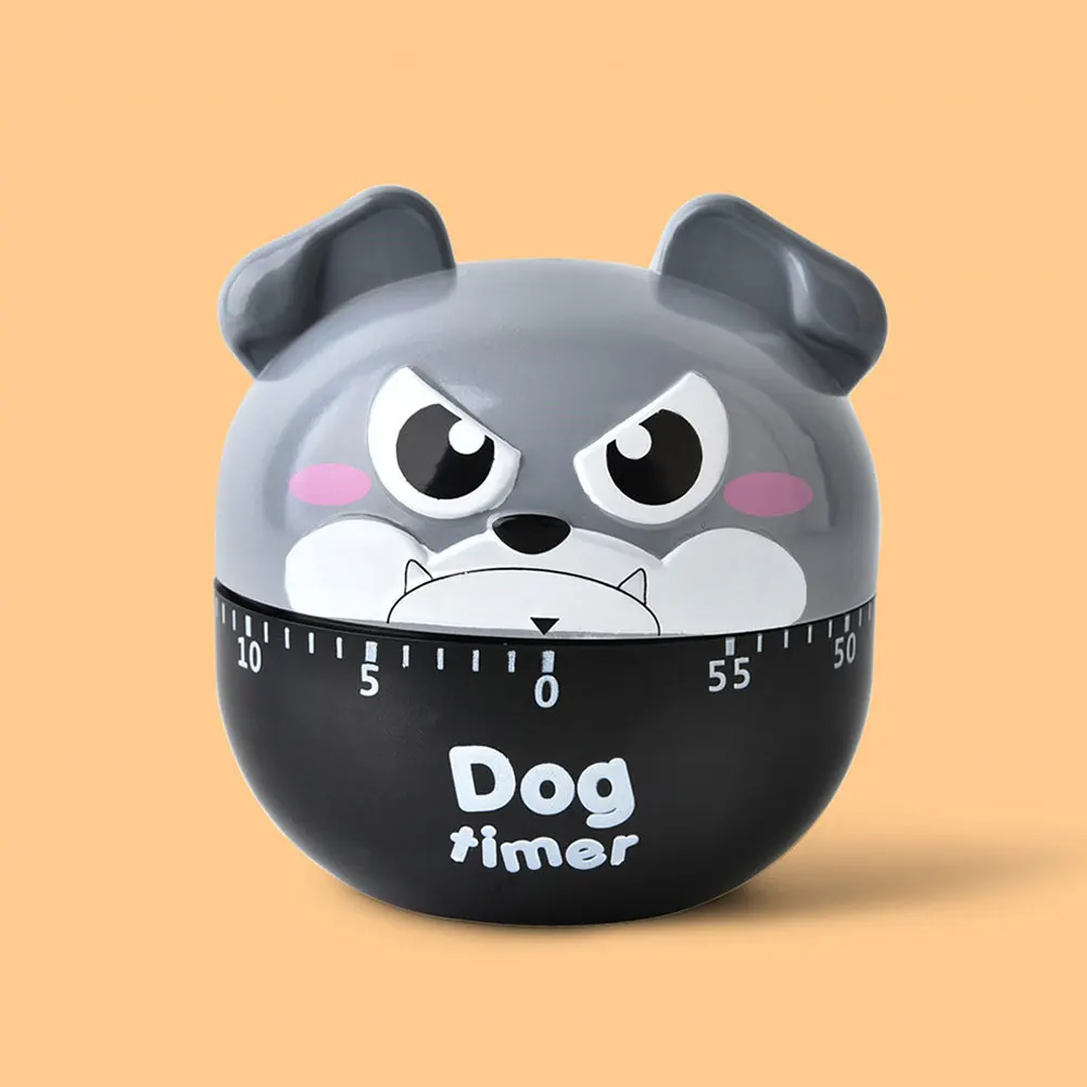 60 минут маленькие товары для дома мультяшная собака настольная кухня таймер часы
