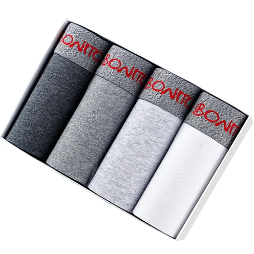 B6 4pack 4 4 шт. боксерские шорты, мужские боксеры, хлопковые трусы, мужское нижнее белье, мужское сексуальное нижнее белье, мужские трусы боксеры, мужские боксеры, 9xl много, Длинный топ - Цвет: B6 4pack 4