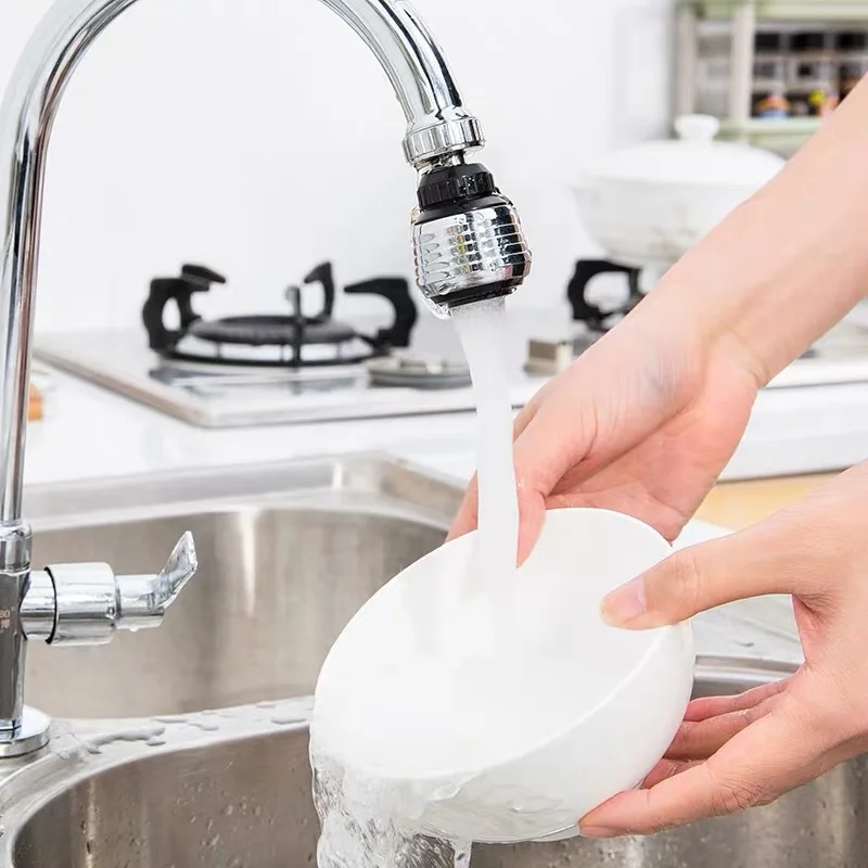 1PC Universal Anti-Splash Faucet Filter Rotary Movable Tap Water Adapter Saving Nozzle Sprayer Shower Head Kitchen Bathroom Tool |